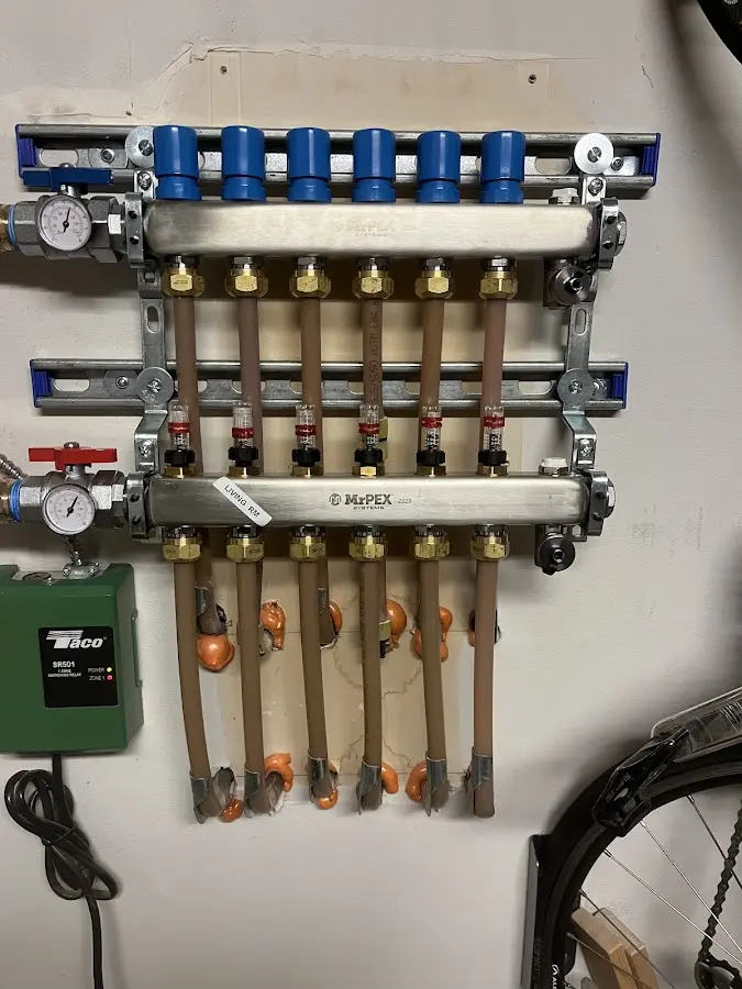 Plumber performing Leak Detection at a residential property in Malibu